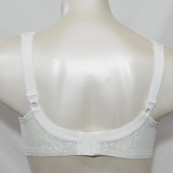 40DDD Playtex 4693 18 Hour Comfort Strap Bra White NWOT - Picture 3 of 3